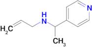 n-(1-(Pyridin-4-yl)ethyl)prop-2-en-1-amine