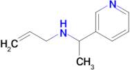 n-(1-(Pyridin-3-yl)ethyl)prop-2-en-1-amine