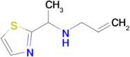 n-(1-(Thiazol-2-yl)ethyl)prop-2-en-1-amine