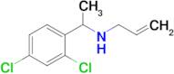 n-(1-(2,4-Dichlorophenyl)ethyl)prop-2-en-1-amine