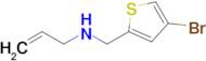 n-((4-Bromothiophen-2-yl)methyl)prop-2-en-1-amine