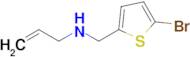 n-((5-Bromothiophen-2-yl)methyl)prop-2-en-1-amine