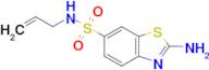 2-amino-N-(prop-2-en-1-yl)-1,3-benzothiazole-6-sulfonamide