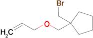 1-((Allyloxy)methyl)-1-(bromomethyl)cyclopentane