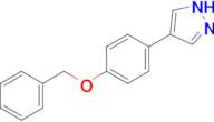 4-(4-(Benzyloxy)phenyl)-1h-pyrazole