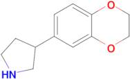 3-(2,3-Dihydrobenzo[b][1,4]dioxin-6-yl)pyrrolidine