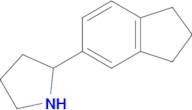 2-(2,3-Dihydro-1h-inden-5-yl)pyrrolidine