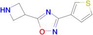 5-(Azetidin-3-yl)-3-(thiophen-3-yl)-1,2,4-oxadiazole