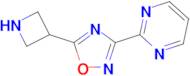 5-(Azetidin-3-yl)-3-(pyrimidin-2-yl)-1,2,4-oxadiazole