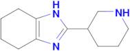 2-(Piperidin-3-yl)-4,5,6,7-tetrahydro-1h-benzo[d]imidazole