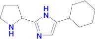 5-cyclohexyl-2-(pyrrolidin-2-yl)-1H-imidazole