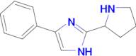 4-phenyl-2-(pyrrolidin-2-yl)-1H-imidazole