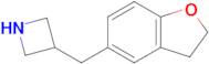 3-((2,3-Dihydrobenzofuran-5-yl)methyl)azetidine