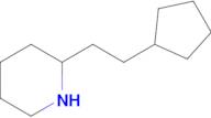 2-(2-Cyclopentylethyl)piperidine