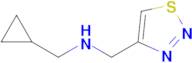 n-((1,2,3-Thiadiazol-4-yl)methyl)-1-cyclopropylmethanamine