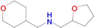 1-(Tetrahydro-2h-pyran-4-yl)-N-((tetrahydrofuran-2-yl)methyl)methanamine