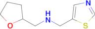 1-(Tetrahydrofuran-2-yl)-N-(thiazol-5-ylmethyl)methanamine