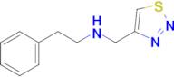 n-((1,2,3-Thiadiazol-4-yl)methyl)-2-phenylethan-1-amine