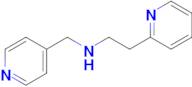 2-(Pyridin-2-yl)-N-(pyridin-4-ylmethyl)ethan-1-amine