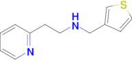 2-(Pyridin-2-yl)-N-(thiophen-3-ylmethyl)ethan-1-amine