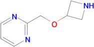 2-((Azetidin-3-yloxy)methyl)pyrimidine