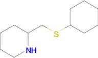 2-((Cyclohexylthio)methyl)piperidine