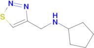 n-((1,2,3-Thiadiazol-4-yl)methyl)cyclopentanamine