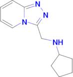 n-([1,2,4]triazolo[4,3-a]pyridin-3-ylmethyl)cyclopentanamine