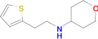 n-(2-(Thiophen-2-yl)ethyl)tetrahydro-2h-pyran-4-amine