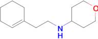 n-(2-(Cyclohex-1-en-1-yl)ethyl)tetrahydro-2h-pyran-4-amine