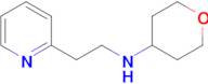 n-(2-(Pyridin-2-yl)ethyl)tetrahydro-2h-pyran-4-amine