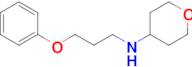 n-(3-Phenoxypropyl)tetrahydro-2h-pyran-4-amine