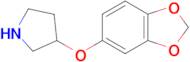 3-(Benzo[d][1,3]dioxol-5-yloxy)pyrrolidine