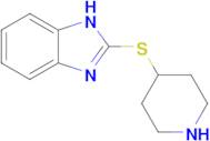 2-(Piperidin-4-ylthio)-1h-benzo[d]imidazole