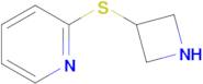 2-(Azetidin-3-ylthio)pyridine