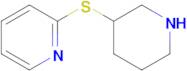 2-(Piperidin-3-ylthio)pyridine