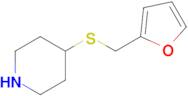 4-((Furan-2-ylmethyl)thio)piperidine