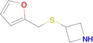 3-((Furan-2-ylmethyl)thio)azetidine