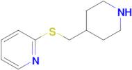 2-((Piperidin-4-ylmethyl)thio)pyridine