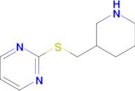 2-((Piperidin-3-ylmethyl)thio)pyrimidine