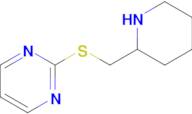 2-((Piperidin-2-ylmethyl)thio)pyrimidine