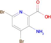 3-Amino-4,6-dibromopicolinic acid