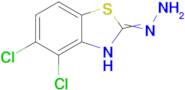 4,5-dichloro-2-hydrazinylidene-2,3-dihydro-1,3-benzothiazole