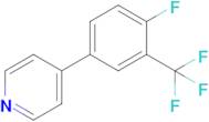 4-(4-Fluoro-3-(trifluoromethyl)phenyl)pyridine