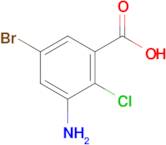 3-Amino-5-bromo-2-chlorobenzoic acid