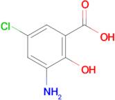 3-Amino-5-chloro-2-hydroxybenzoic acid