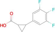 2-(3,4,5-Trifluorophenyl)cyclopropane-1-carboxylic acid