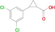 2-(3,5-Dichlorophenyl)cyclopropane-1-carboxylic acid