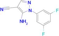 5-Amino-1-(3,5-difluorophenyl)-1h-pyrazole-4-carbonitrile