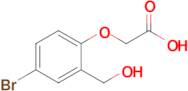 2-(4-Bromo-2-(hydroxymethyl)phenoxy)acetic acid